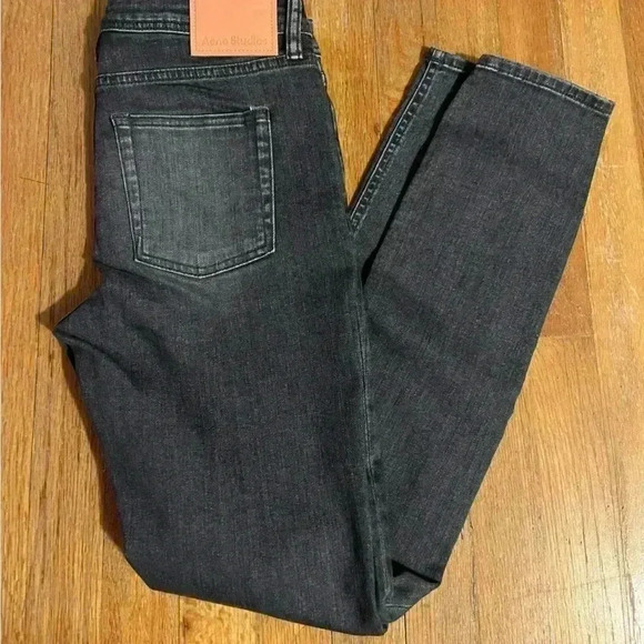 NWT Acne Studios The Climb Superstretch Jeans in Grey 28 x 32 - Picture 3 of 6